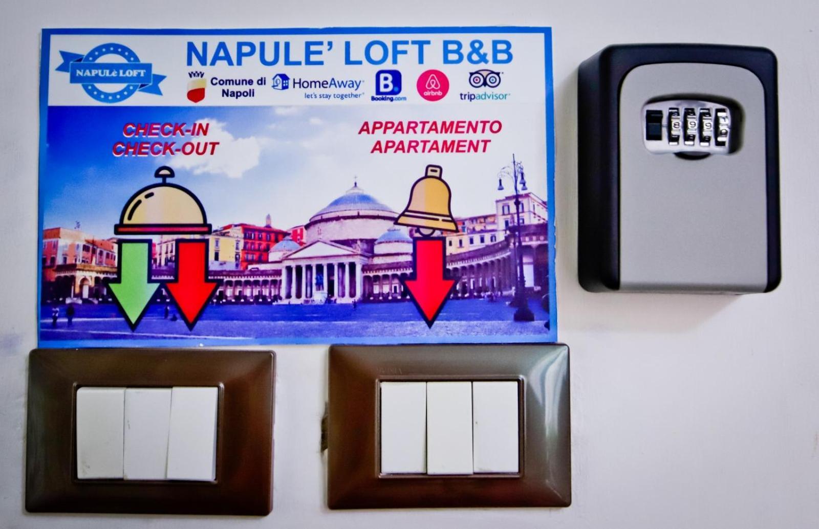 Napule - Loft Lejlighed Napoli Eksteriør billede